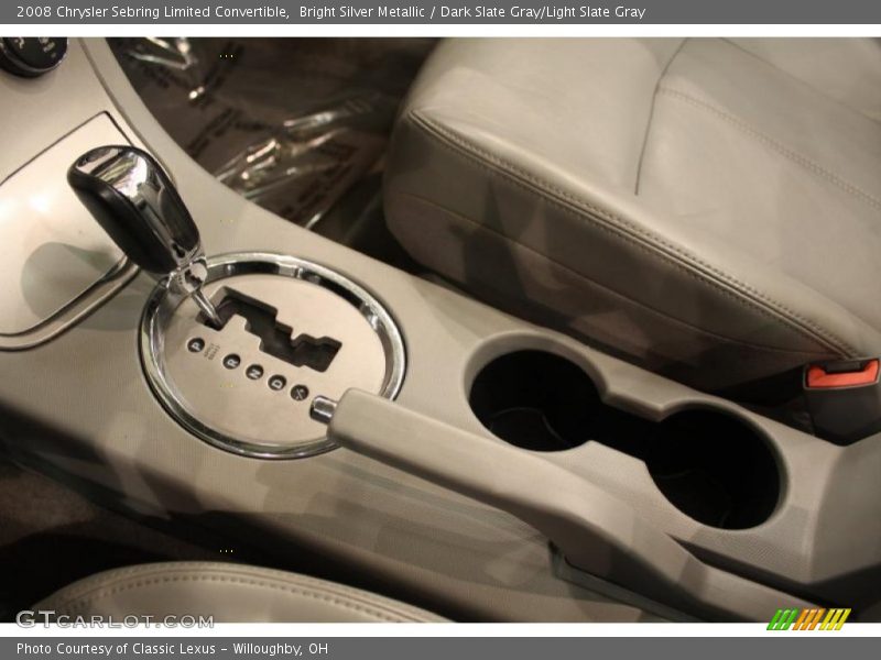 Bright Silver Metallic / Dark Slate Gray/Light Slate Gray 2008 Chrysler Sebring Limited Convertible