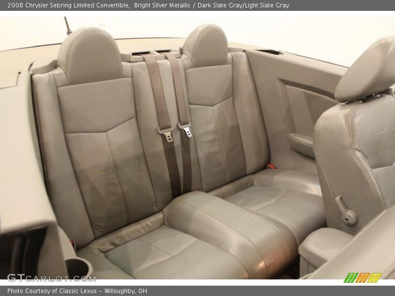Bright Silver Metallic / Dark Slate Gray/Light Slate Gray 2008 Chrysler Sebring Limited Convertible