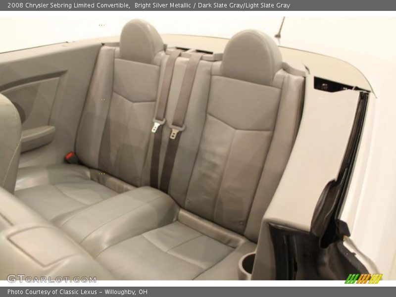Bright Silver Metallic / Dark Slate Gray/Light Slate Gray 2008 Chrysler Sebring Limited Convertible