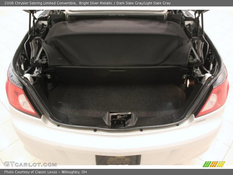 Bright Silver Metallic / Dark Slate Gray/Light Slate Gray 2008 Chrysler Sebring Limited Convertible