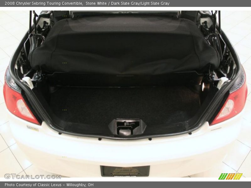 Stone White / Dark Slate Gray/Light Slate Gray 2008 Chrysler Sebring Touring Convertible
