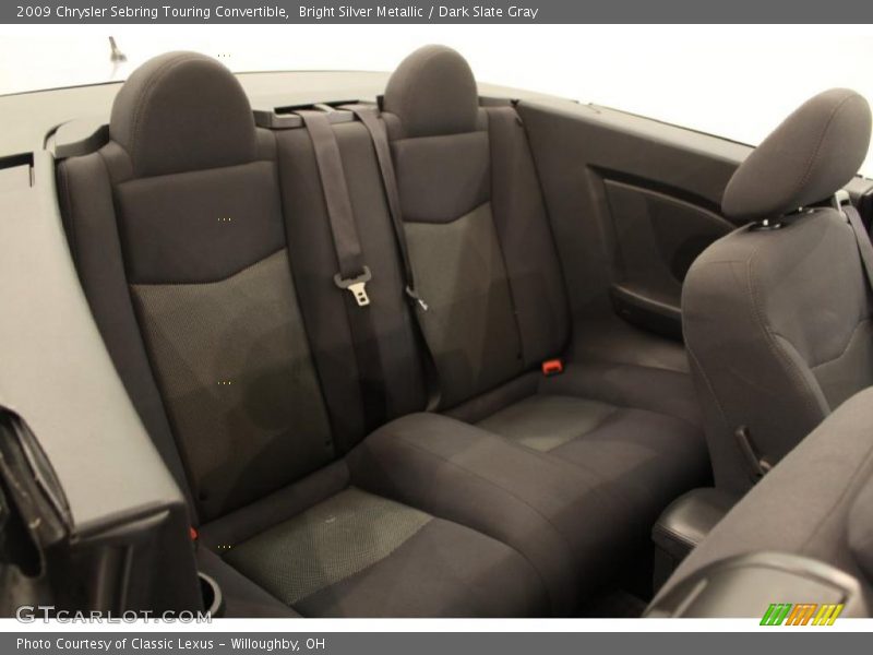 Bright Silver Metallic / Dark Slate Gray 2009 Chrysler Sebring Touring Convertible