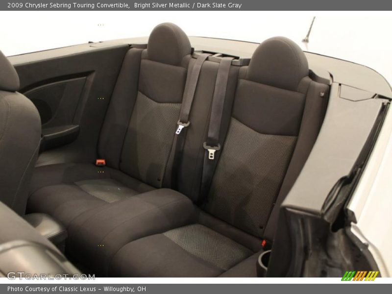 Bright Silver Metallic / Dark Slate Gray 2009 Chrysler Sebring Touring Convertible