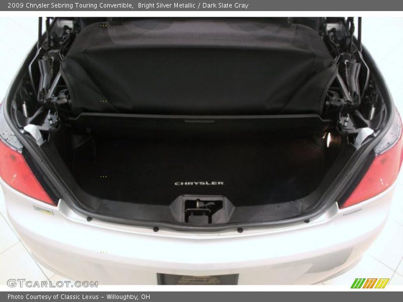 Bright Silver Metallic / Dark Slate Gray 2009 Chrysler Sebring Touring Convertible