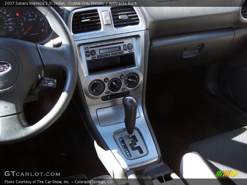 Crystal Gray Metallic / Anthracite Black 2007 Subaru Impreza 2.5i Sedan