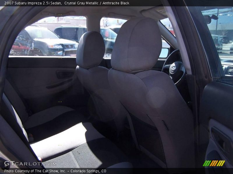 Crystal Gray Metallic / Anthracite Black 2007 Subaru Impreza 2.5i Sedan