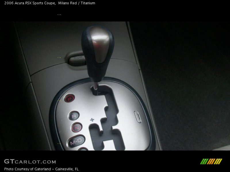 Milano Red / Titanium 2006 Acura RSX Sports Coupe