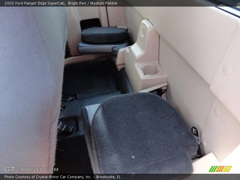 Bright Red / Medium Pebble 2003 Ford Ranger Edge SuperCab