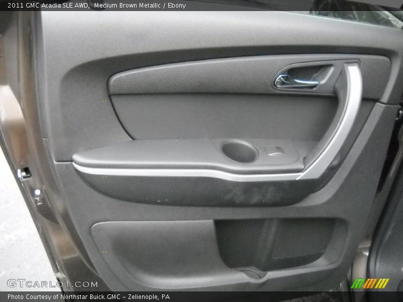 Medium Brown Metallic / Ebony 2011 GMC Acadia SLE AWD