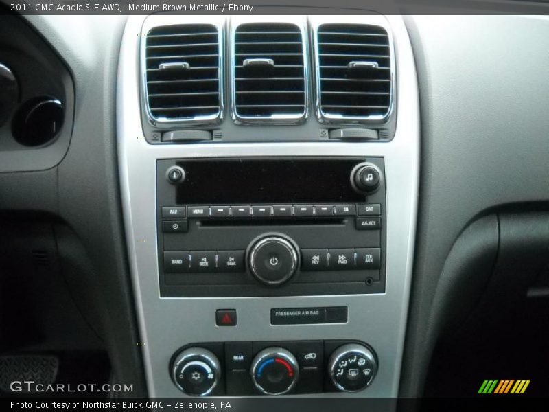 Medium Brown Metallic / Ebony 2011 GMC Acadia SLE AWD