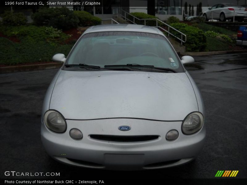 Silver Frost Metallic / Graphite 1996 Ford Taurus GL