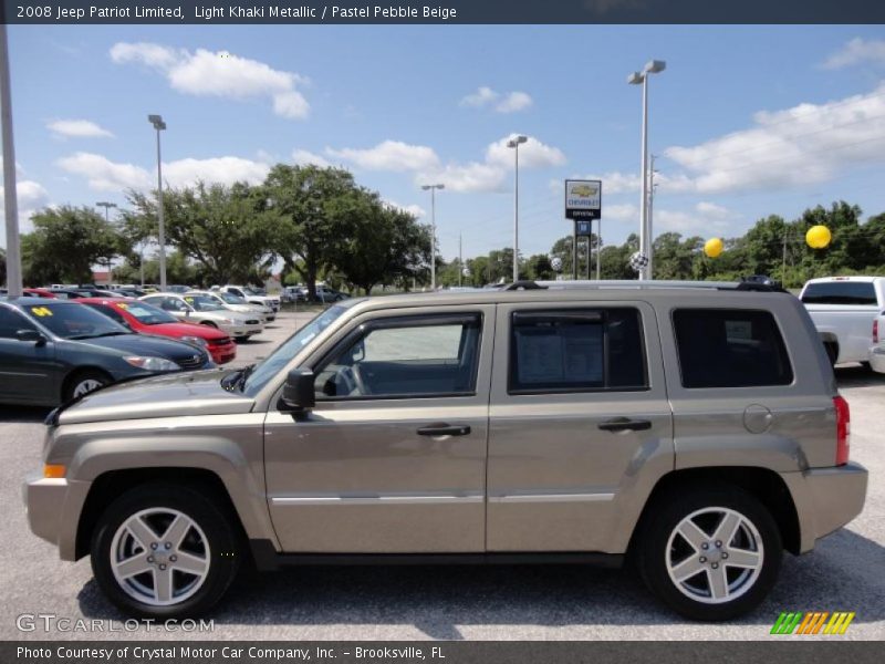 Light Khaki Metallic / Pastel Pebble Beige 2008 Jeep Patriot Limited