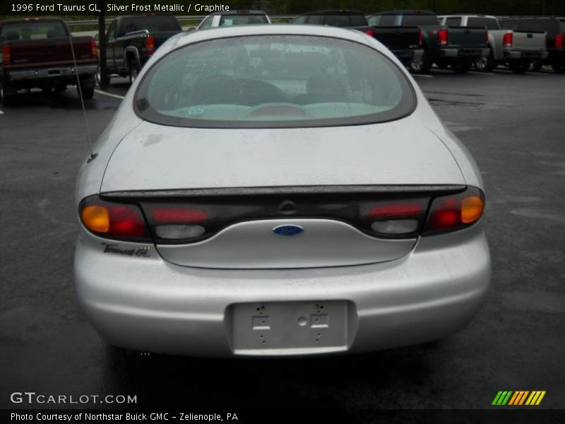 Silver Frost Metallic / Graphite 1996 Ford Taurus GL