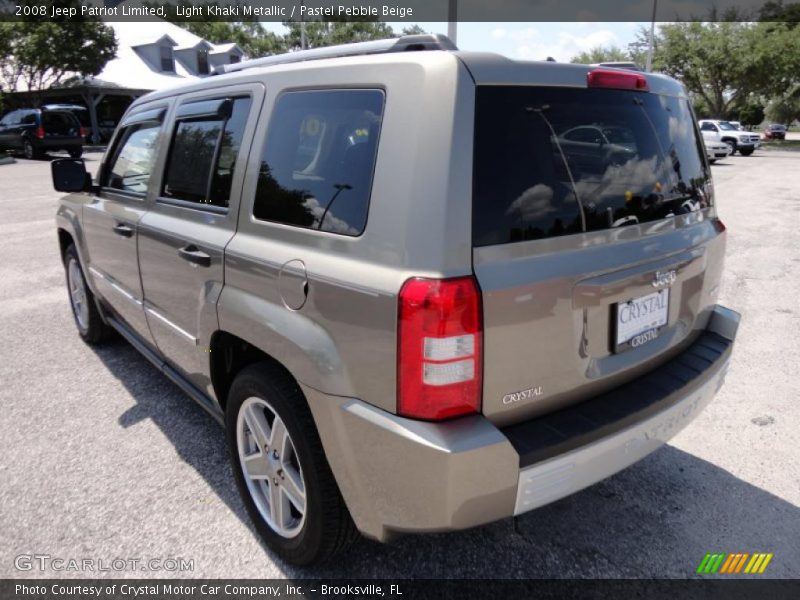 Light Khaki Metallic / Pastel Pebble Beige 2008 Jeep Patriot Limited