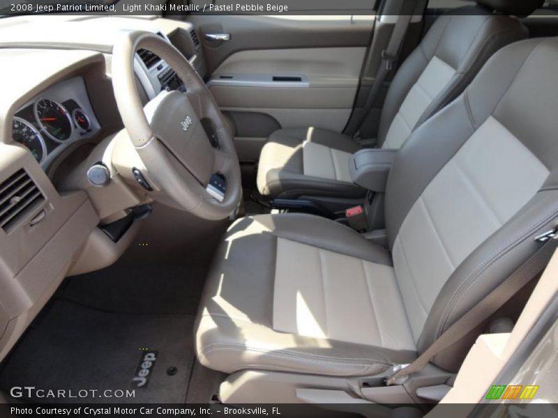 Light Khaki Metallic / Pastel Pebble Beige 2008 Jeep Patriot Limited