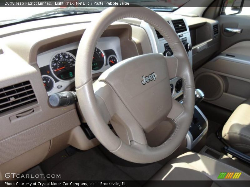 Light Khaki Metallic / Pastel Pebble Beige 2008 Jeep Patriot Limited