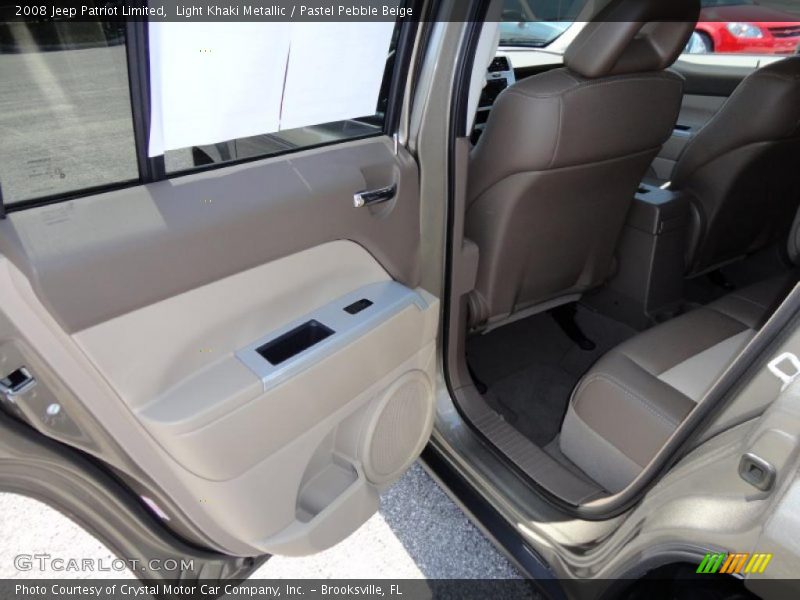 Light Khaki Metallic / Pastel Pebble Beige 2008 Jeep Patriot Limited