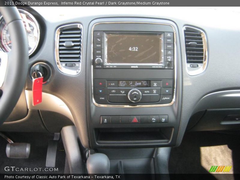 Inferno Red Crystal Pearl / Dark Graystone/Medium Graystone 2011 Dodge Durango Express