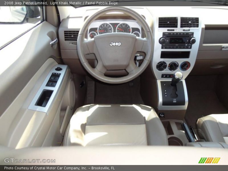 Light Khaki Metallic / Pastel Pebble Beige 2008 Jeep Patriot Limited
