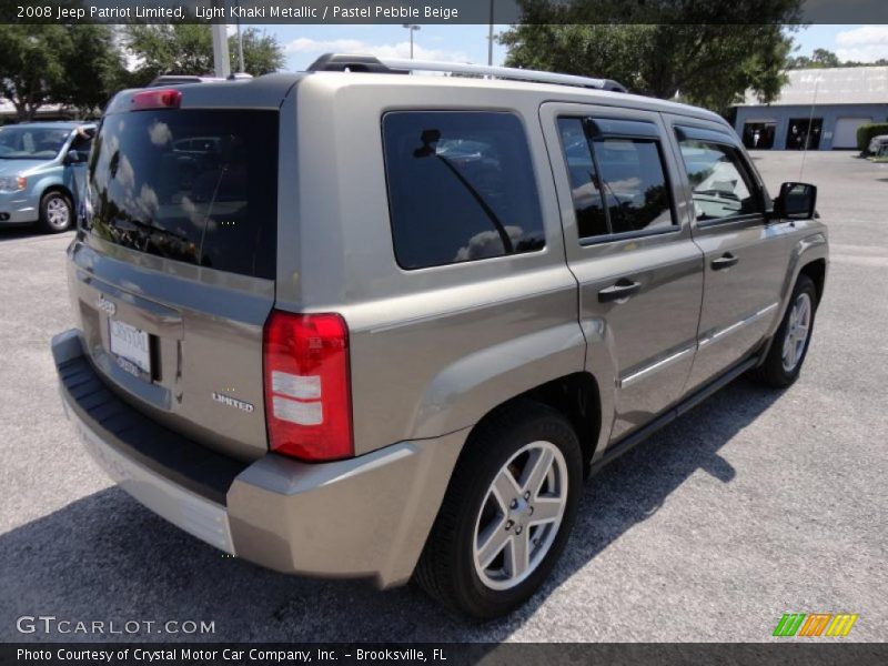 Light Khaki Metallic / Pastel Pebble Beige 2008 Jeep Patriot Limited