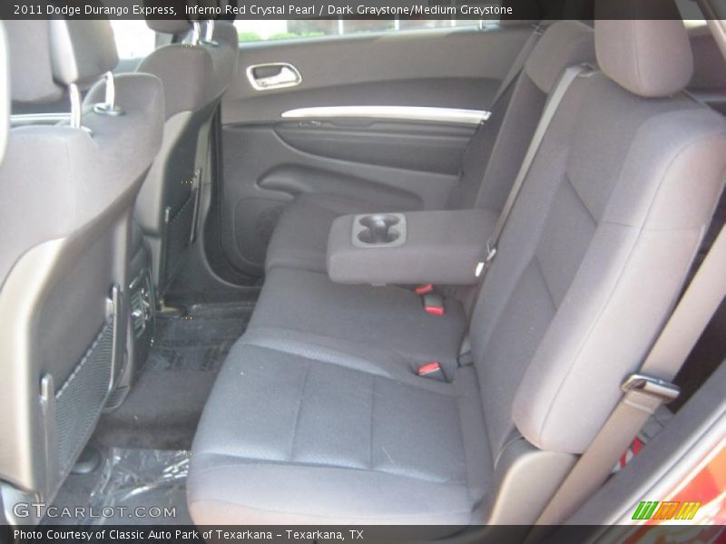 Inferno Red Crystal Pearl / Dark Graystone/Medium Graystone 2011 Dodge Durango Express