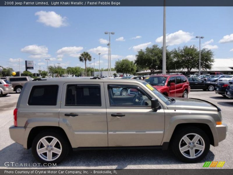 Light Khaki Metallic / Pastel Pebble Beige 2008 Jeep Patriot Limited