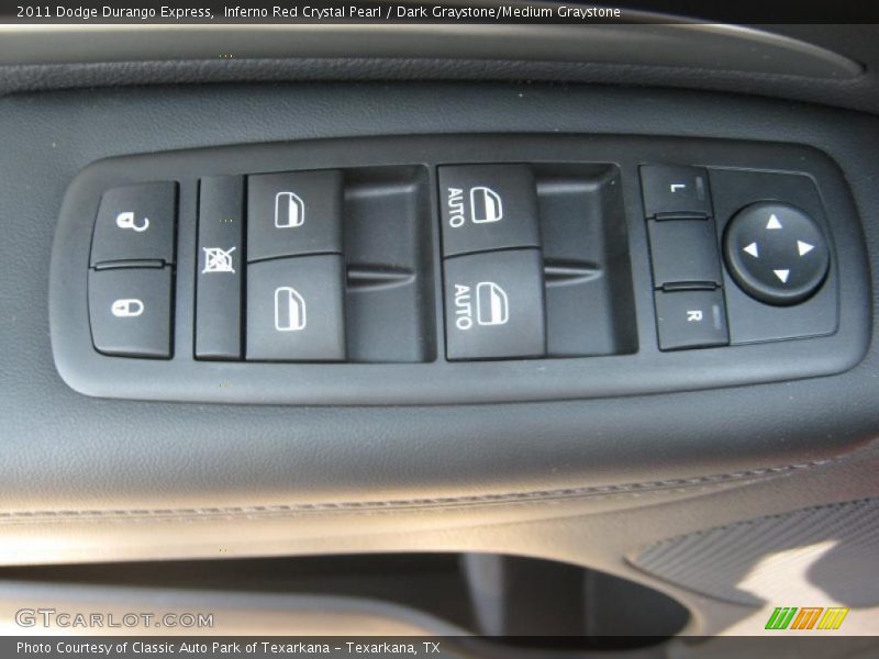 Inferno Red Crystal Pearl / Dark Graystone/Medium Graystone 2011 Dodge Durango Express