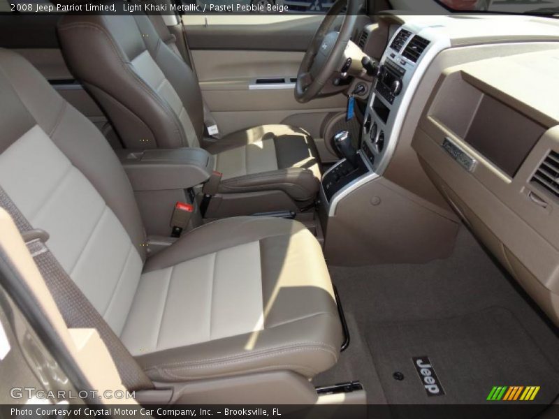 Light Khaki Metallic / Pastel Pebble Beige 2008 Jeep Patriot Limited