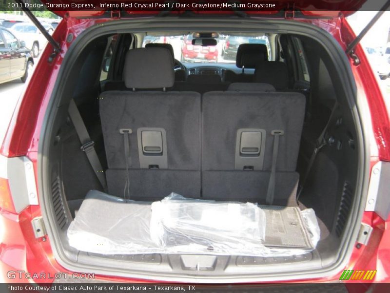 Inferno Red Crystal Pearl / Dark Graystone/Medium Graystone 2011 Dodge Durango Express