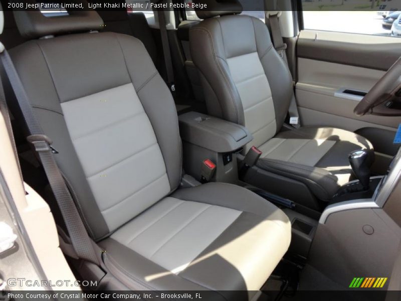Light Khaki Metallic / Pastel Pebble Beige 2008 Jeep Patriot Limited