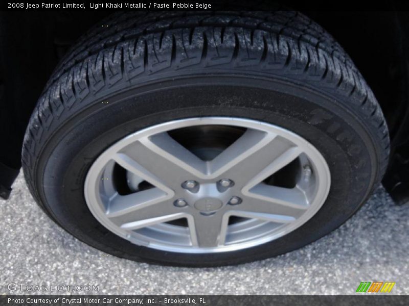 Light Khaki Metallic / Pastel Pebble Beige 2008 Jeep Patriot Limited