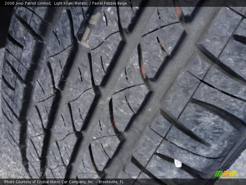 Light Khaki Metallic / Pastel Pebble Beige 2008 Jeep Patriot Limited