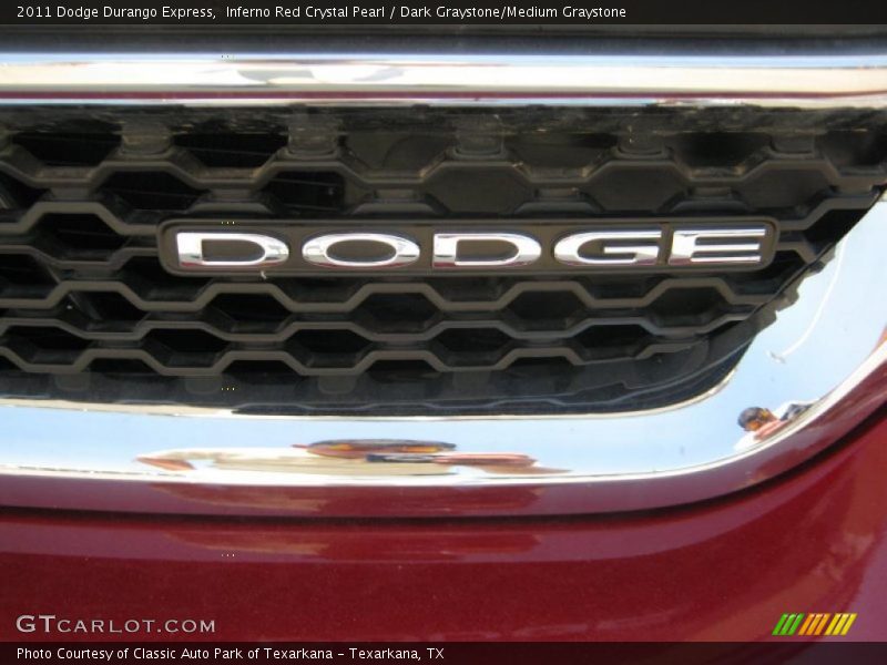 Inferno Red Crystal Pearl / Dark Graystone/Medium Graystone 2011 Dodge Durango Express