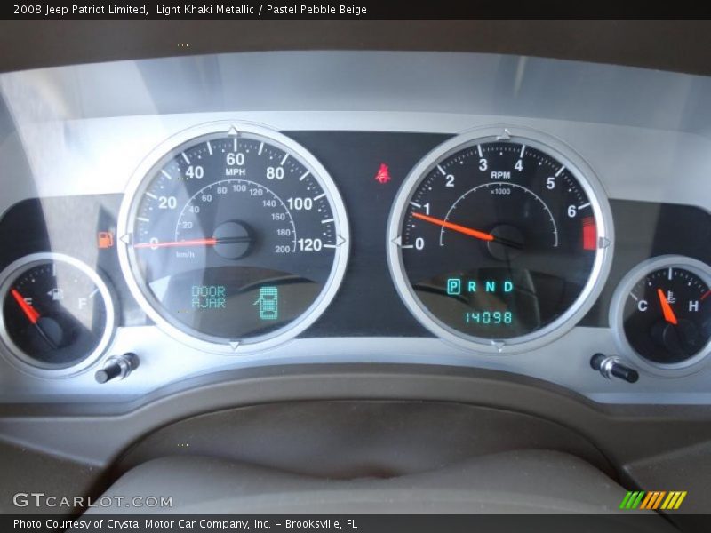 Light Khaki Metallic / Pastel Pebble Beige 2008 Jeep Patriot Limited