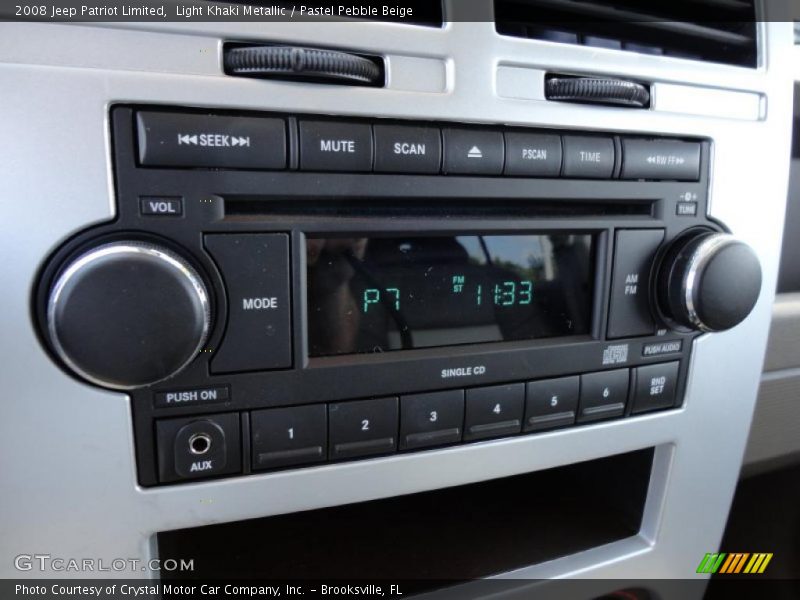Light Khaki Metallic / Pastel Pebble Beige 2008 Jeep Patriot Limited
