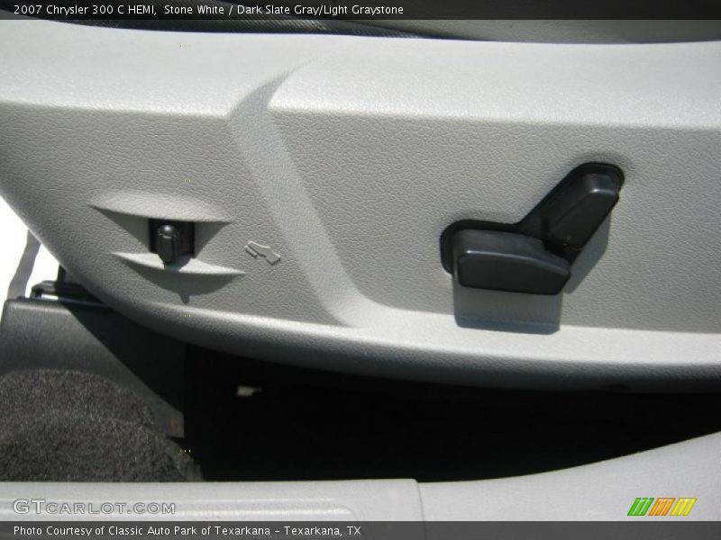 Stone White / Dark Slate Gray/Light Graystone 2007 Chrysler 300 C HEMI