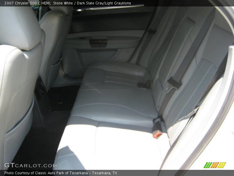 Stone White / Dark Slate Gray/Light Graystone 2007 Chrysler 300 C HEMI