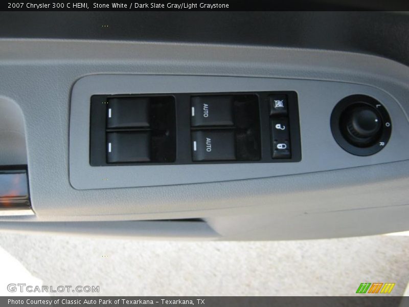Stone White / Dark Slate Gray/Light Graystone 2007 Chrysler 300 C HEMI