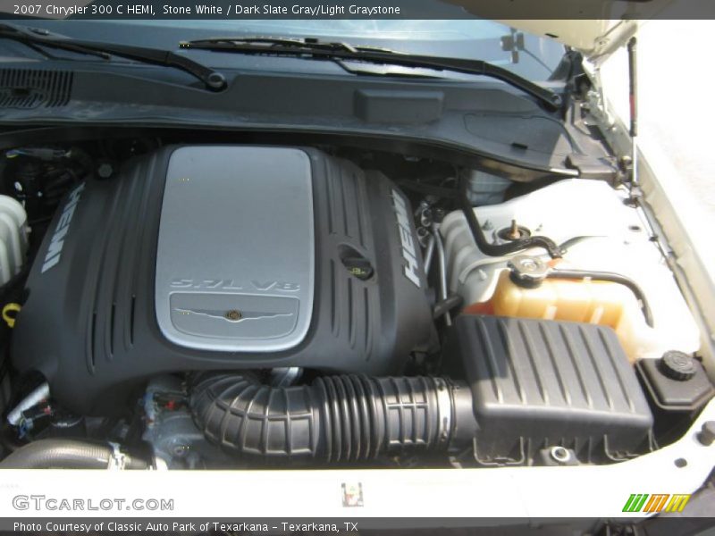 Stone White / Dark Slate Gray/Light Graystone 2007 Chrysler 300 C HEMI