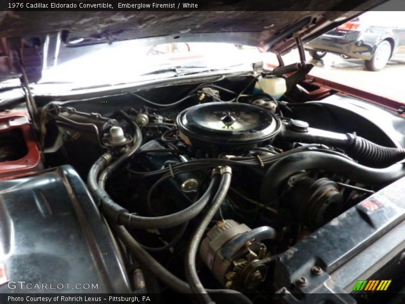  1976 Eldorado Convertible Engine - 500 cid OHV16-Valve V8