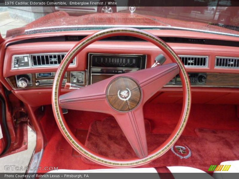  1976 Eldorado Convertible Steering Wheel