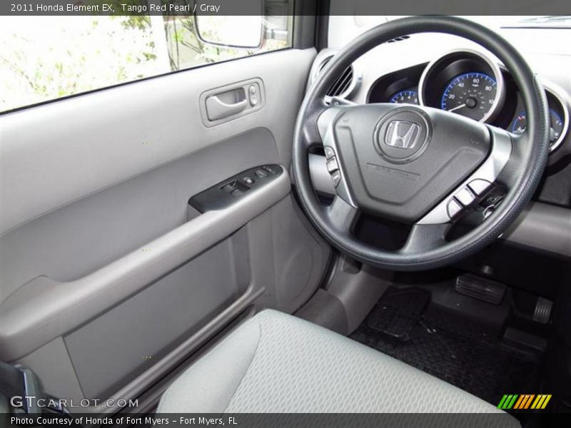 Tango Red Pearl / Gray 2011 Honda Element EX