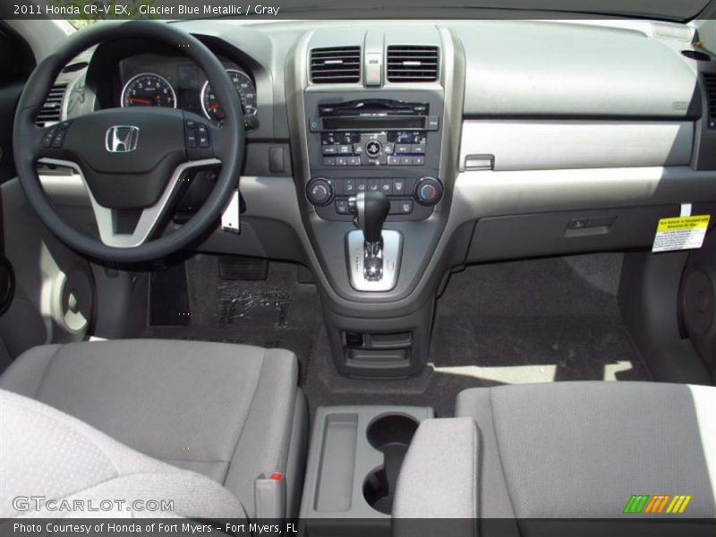  2011 CR-V EX Gray Interior