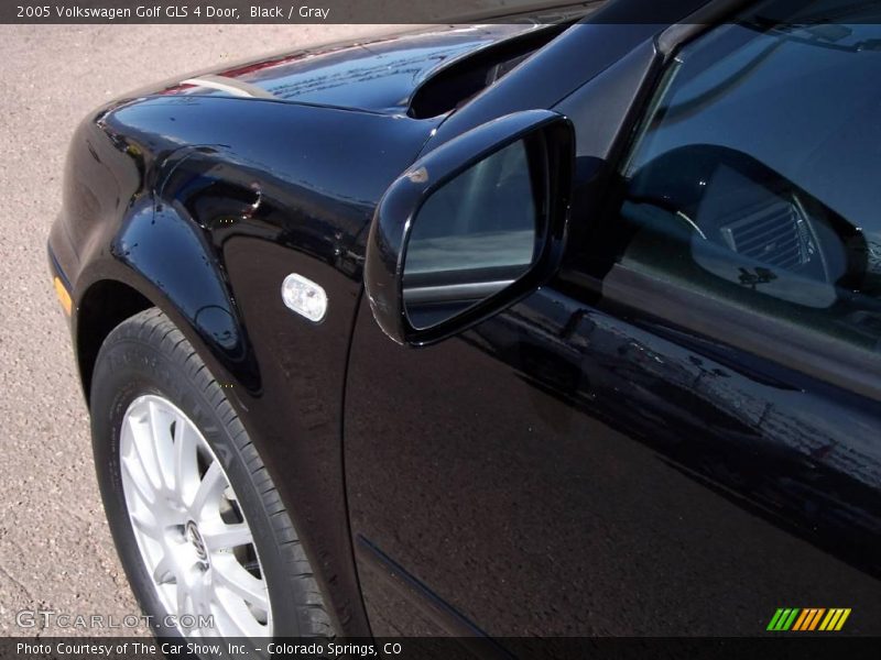 Black / Gray 2005 Volkswagen Golf GLS 4 Door