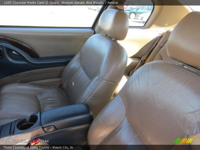 Medium Adriatic Blue Metallic / Neutral 1995 Chevrolet Monte Carlo LS Coupe