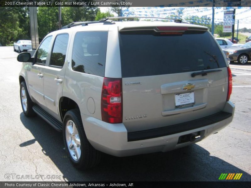 Gold Mist Metallic / Light Cashmere/Ebony 2007 Chevrolet Tahoe LT