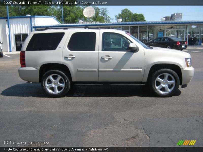 Gold Mist Metallic / Light Cashmere/Ebony 2007 Chevrolet Tahoe LT