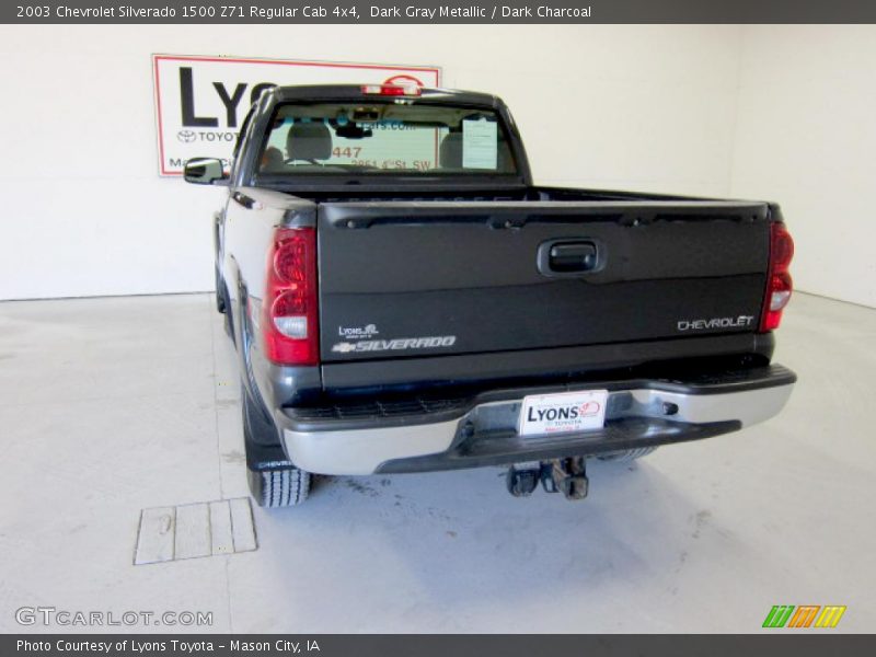 Dark Gray Metallic / Dark Charcoal 2003 Chevrolet Silverado 1500 Z71 Regular Cab 4x4