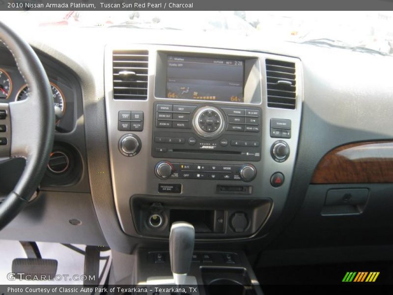 Tuscan Sun Red Pearl / Charcoal 2010 Nissan Armada Platinum