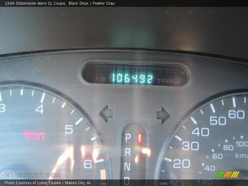 Black Onyx / Pewter Gray 1999 Oldsmobile Alero GL Coupe